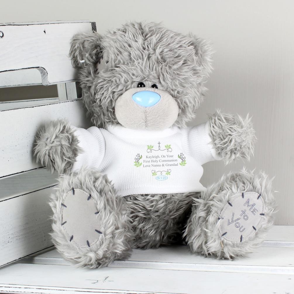 Personalised 10" Religious Cross Me to You Bear Extra Image 2